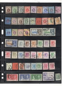 HONG KONG COLLECTION ON STOCK SHEET MINT/USED