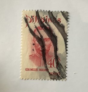 Philippines 1972  Scott 1136 used - 40s, Gen. Miguel Malvar