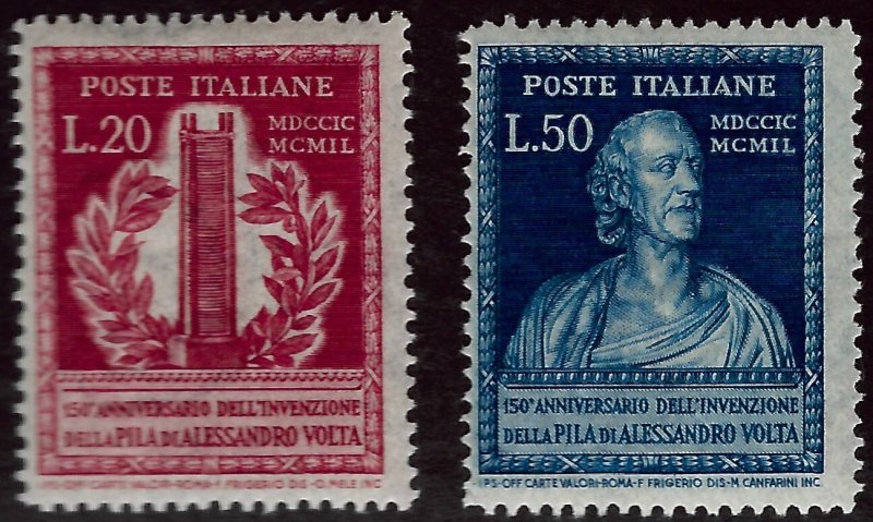 Italy SC#526-527 Mint F-VF SCV$33.00...Grab a Bargain!