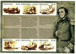 Grenada - 2002 - Military History - Sheet Of 6 - MNH
