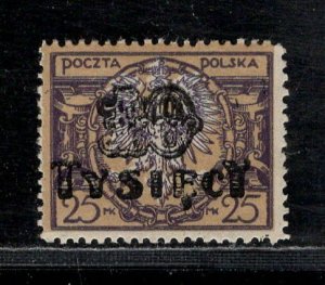 POLAND SC# 195 FVF/MLH