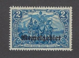 MEMEL #16 MINT, VF, H