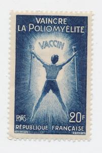 France 1959 Scott  933 MH- 20fr, Vaccination against polio