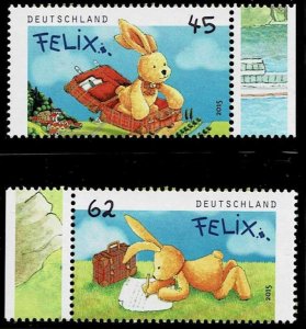 Germany 2015,Sc.#2833-4 MNH. Felix the Rabbit