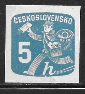 Czechoslovakia P27: 5h Newspaper Delivery Boy, MH, VF
