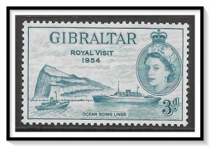 Gibraltar #146 Royal Visit NG