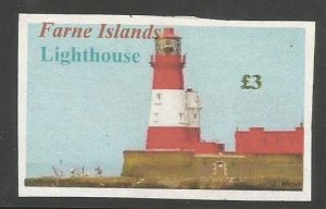 FARNE ISLANDS - Lighthouse - Imp Single Stamp - M N H - Private Issue
