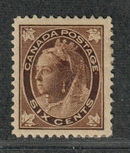 Canada Sc#71 M/H/VF+, Cv. $140