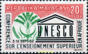 344726 MNH MADAGASCAR 1962 CONFERENCIA DE LA UNESCO