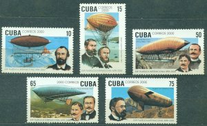 2000 Cuba 4276-4280 Zeppelin