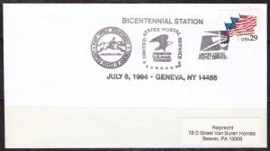 F1862   UNITED STATES   Cover # 2531      Bicentennial Station
