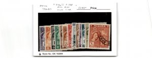 Malta, Postage Stamp, #246..259 Used, 1956-57 (AB)