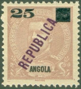 ANGOLA 116 MNH CV $110.00 BIN $55.00