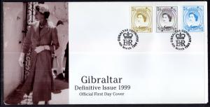 Gibraltar 790-792 U/A FDC