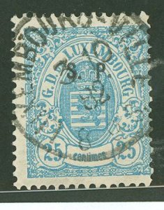 Luxembourg #O50 Used Single