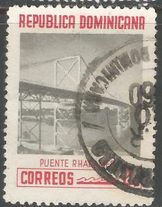 DOMINICAN REPUBLIC 520 VFU BRIDGE L861-5