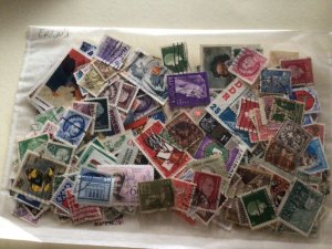 Worldwide mixed off paper stamps for sorting & collecting 250+ stamps A9756