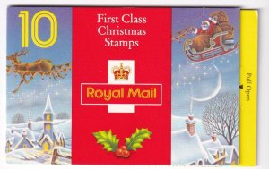 GB 10 x 1st CLASS BOOKLET MNH CHRISTMAS STAMPS