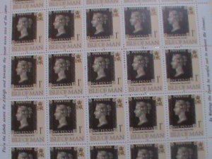 ISLE OF MAN STAMPS: 1990  GREAT BRITAIN MNH. MINT FULL  SHEET .VERY RARE.