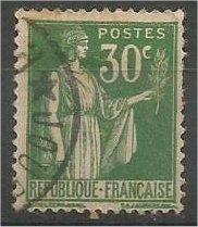 FRANCE, 1932, used 30c, Peace, Scott 264