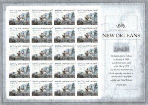 MALACK 4952 VF NH, Forever Battle of New Orleans She..MORE.. sheet4952