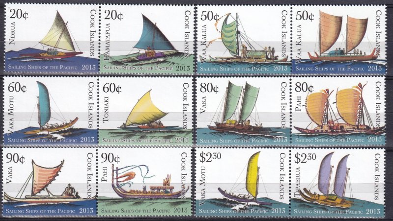 Cook Islands #1446-51  MNH  CV $17.00 (Z3864)