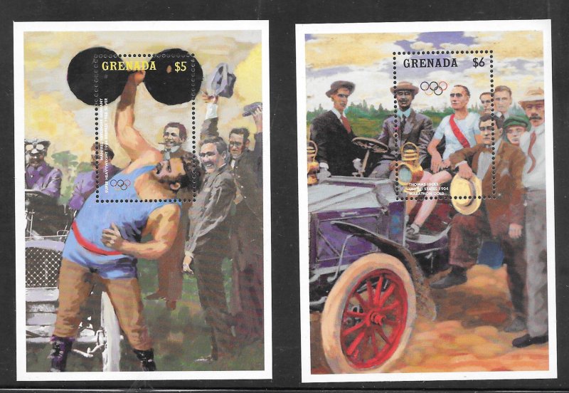 Grenada #2601-02 MNH Olympics Souvenir Sheet (16289)