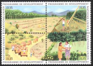 United Nations Geneva Sc# 144a MNH Block/4 1986 Forestry