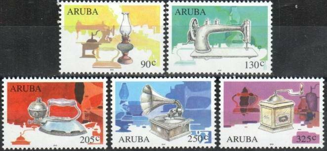 Aruba Stamp 527-531  - Antiques