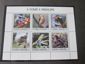 St. Thomas & Prince Islands 2003 Sc 1483-4 Bird set MNH