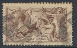 GB  SG 413a (N65-1 Olive Brown) SC# 179 Used see details & scans 