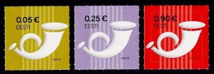 Estonia Sc# 926-8 MNH Post Horn Definitives 2020 (S/A)