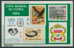 1980 Bolivia B96b 1982 FIFA World Cup in Spain 46,00 €