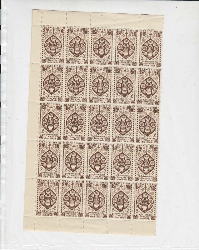 France Liberation Part Stamps Sheet Ref 28369