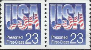 # 2608 MINT NEVER HINGED FLAG IN USA    