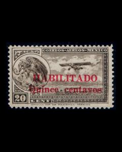 VINTAGE: MEXICO 1931 NH SCOTT # C38 $ 160  LOT # MC3800-C11