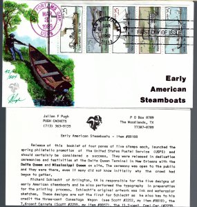 Pugh Designed/Painted American Steamboats Booklet...18 of 204 created!!