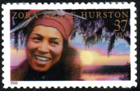 SC# 3748- (37c) - Literary Arts: Zora Neale Hurston - MNH Single