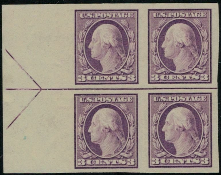 MALACK 483 VF/XF OG NH, Left Arrow Block, Nice! gg0878