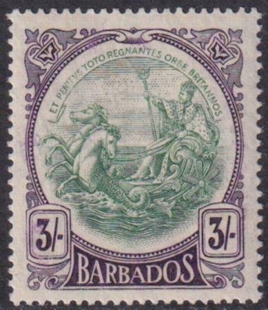 Barbados 1918 SC 139a MNH Set