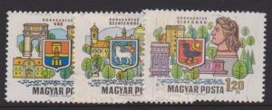 Hungary Sc#1984-1986 Used