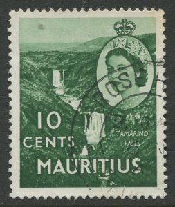 STAMP STATION PERTH Mauritius #255 QEII Definitive Issue FU 1953-1954