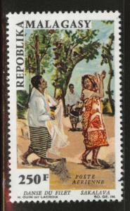 Madagascar Malagasy Scott C83 MNH** 1966 dance stamp