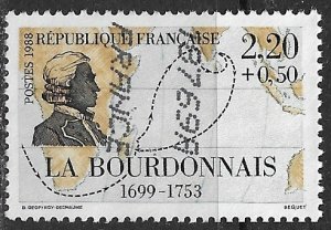 France ~ Scott # B596 ~ Used ~ La Bourdonnais