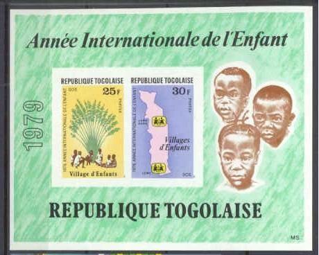 Togo 1028a MNH imperf.s/s Children year