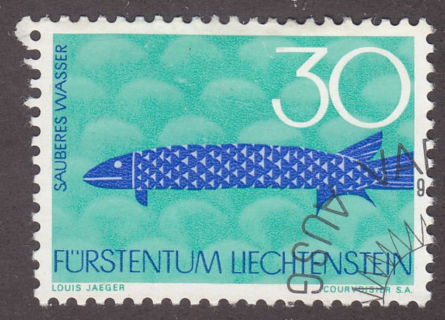 Liechtenstein 408 Water Pollution 1966