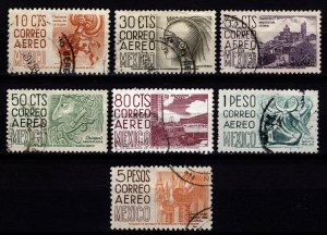 Mexico 1950 Airmail, Part Set [Used]