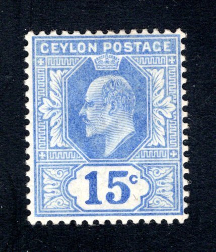 Ceylon #172,  F/VF, Unused, Original Gum, CV $6.75 ....  1290522