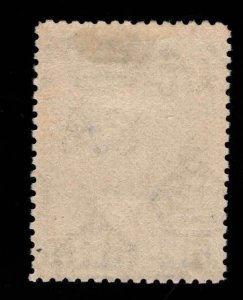 MALAYA Kelantan Scott 27 MH* Sultan Ismail  Ultramarine stamp 21.5x30mm 