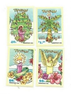 FULL SHEETS Tuvalu 1993 SC 653-6 - Christmas - 4 Sheets of 40 - MNH